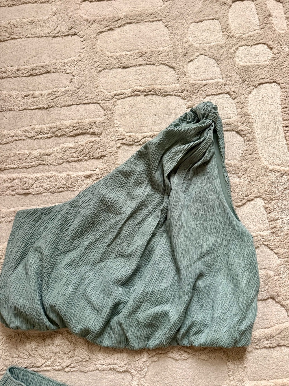 NWOT Abercrombie Two Piece Sage Set Large - Picture 4 of 5